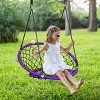 Tangkula Adjustable Hanging Ropes Spider Web Chair Swing Kids Play Equipment - 2 of 4