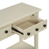 NicBex Console Table Entryway Table Side Table with Open Shelf Sofa Table with Rubber Wood Legs for Living Room, Hallway - 4 of 4
