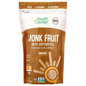 Health Garden Monk Fruit with Erythritol, Golden, 16 oz (454 g) - 1 of 2