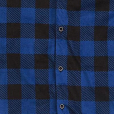 blue buffalo plaid