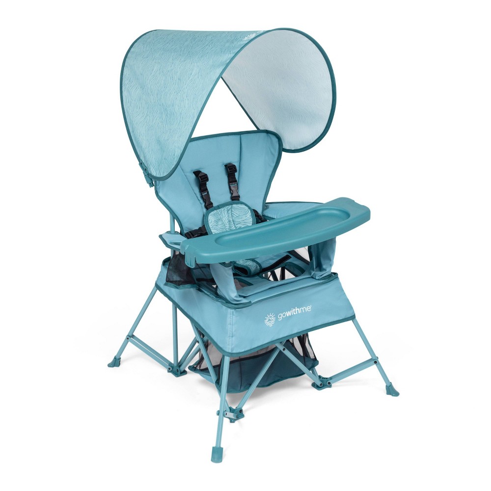 Baby Delight Go With Me Venture Deluxe Portable Chair - Blue Wave -  89270797