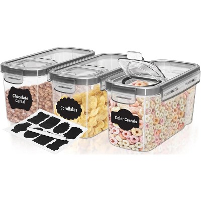 Paaaawaters Kitchen Cereal Containers Storage - Liter Airtight Food Storage Containers & Cereal Dispenser For Pantry Organization And Storage