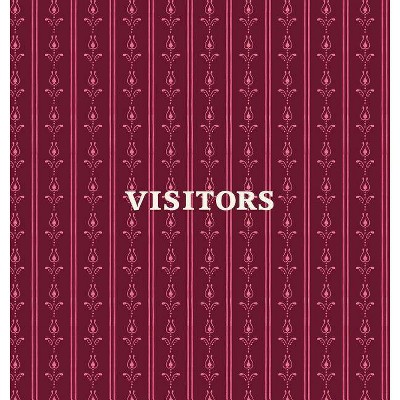 Visitors Book, Guest Book, Visitor Record Book, Guest Sign in Book, Visitor Guest Book - (Hardcover)