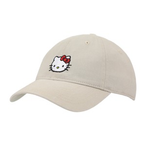 Hello Kitty Embroidered Character Unstructured Baseball Cap - 1 of 4