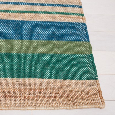 Bohemian Nomad Handwoven Wool-Cotton Blend Area Rug - 9' x 12'
