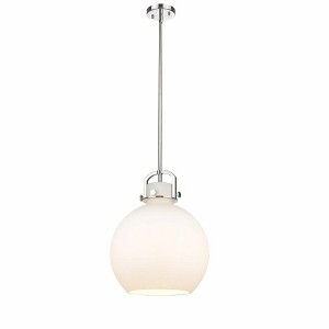 Newton Sphere - 1 Light Stem Hung Pendant In Industrial Style-19.63 Inches Tall and 14 Inches Wide - 1 of 1