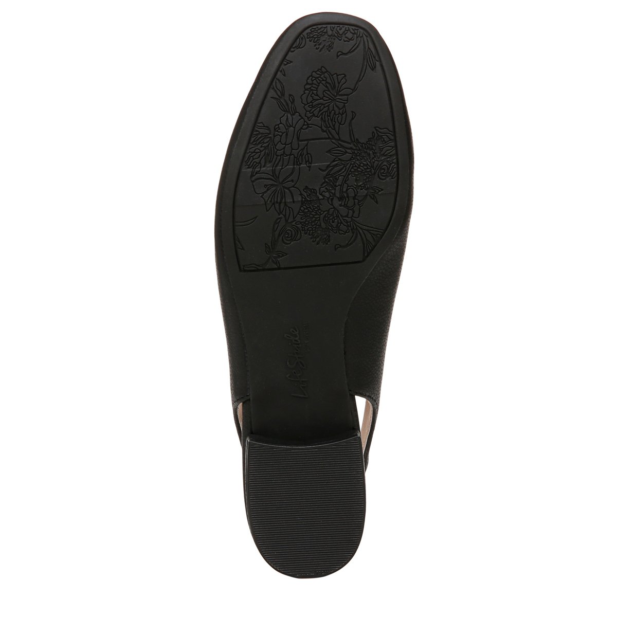 Обувь LifeStride Womens Claire Slingback Ballet Flats Black 12 M — фото 8