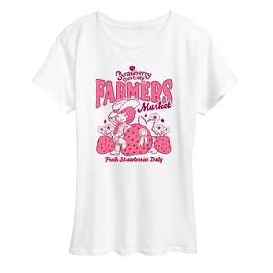 Women's - Strawberry Shortcake - Farmers Market Short Sleeve Graphic T-Shirt - 1 of 4