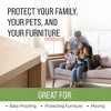 Maplefield [12 Pack] Baby Proofing Corner Protectors - Furniture Edge Protector Corner Bumpers for Babies and Kids - Clear - 3 of 4