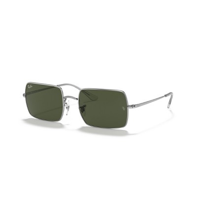 Ray-ban Rb1969 54mm Adult Rectangle Sunglasses Green Lens : Target