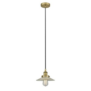 Halophane - 1 Light Mini Pendant In Industrial Style-5.75 Inches Tall and 9 Inches Wide - 1 of 1