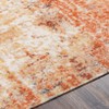 Hauteloom Kugluktuk Abstract Rust Red Performance Rug - 4 of 4