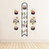 Big Dot of Happiness Let's Roll - Sushi - Hanging Vertical Paper Door Banners - Japanese Party Wall Decoration Kit - Indoor Door Decor - 3 of 4