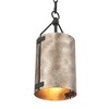 Possini Euro Design Possini Euro Julian 5 3/4"W Rustic Silver Metal Mini Pendant - 3 of 4