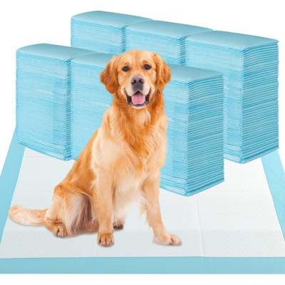 Tangkula 36"x 36"(300 Counts) Dog Potty Training Pads Puppy Pee Pads w/ Quick-Drying