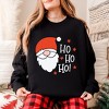 Simply Sage Market Women's Graphic Sweatshirt Ho Ho Ho Santa - 2 of 4