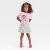Toddler Girls' Short Sleeve Fashion Designer Graphic T-Shirt - Cat & Jack™ Pink - 4 of 4