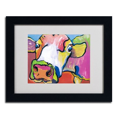 Pat Saunders-White 'Cold Hands' Framed Matted Art