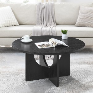 VYNXARIA Nordic Minimalist High-Density MDF Coffee Table for Home & Office - 1 of 4