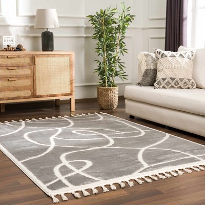 Hauteloom Azana Modern Gray Area Rug
