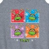 Women's - Teenage Mutant Ninja Turtles - Character Grid Graphic Racerback Tank - 2 of 4