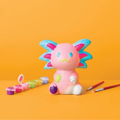 Mondo Llama - Brandclub - Ceramic Axolotl Painting Craft Kit