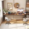 Aheaplus 78.8'' W Rectangle Computer Desk with Power Outlet - 2 of 4
