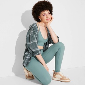 Women's High-Waisted ButterBliss Leggings - Wild Fable™ - 1 of 3