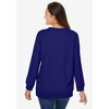 Woman Within Plus Size Printed Sweatshirt - 3 of 4