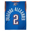 Sleep Squad Oklahoma City Thunder Shai Gilgeous-Alexander 60 x 80 Raschel Plush Blanket - image 3 of 4