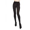 Levante Women's Suede Matte 70 Banded Tights Nero XL - 2 of 4