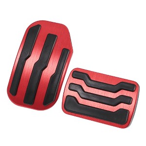 Unique Bargains Aluminum Alloy Gas Brake Foot Pedals Cover for Ford F-150 2015-2020 - 1 of 4