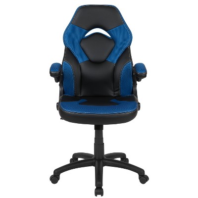 X10 Blue and Black Ergonomic Racing Style Gaming Chair
