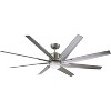 Emerson Aira Eco 72" Outdoor High Airflow Ceiling Fan with LED Light 6-Speed Wall Control, Damp Rated - 2 of 4