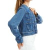 Women's Coco Patch Denim Jacket - tractr - 2 of 3