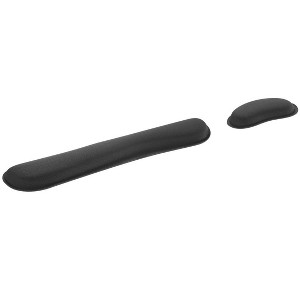 MPM Memory Foam Wrist Rest Pad Set, Ergonomic Keyboard Mouse Wrist Support, Desk Arm Rest, for Laptop, Computer, PC, Gam - 1 of 4