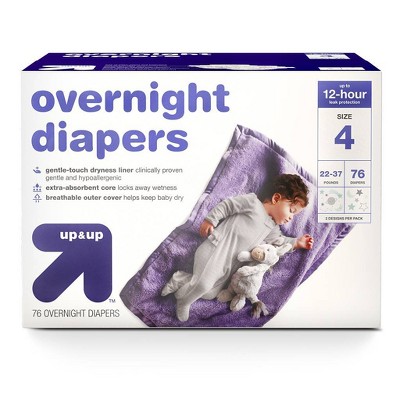 target up and up overnight diapers
