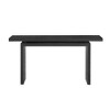 NicBex 59" Modern Console Table with Suspended Tabletop Design, TV Stand with Wood Grain, Entryway Table for Hallway, Living Room, Entryway - 4 of 4