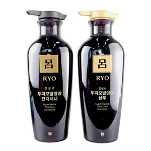 Ryo Anti-Hair Loss Super Revitalizing Shampoo (13.52 oz) & Super Revital Total Care Conditioner (13.52 oz) DUO SET KIT -  Revitalize Your Hair - 1 of 4