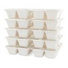 Simply Green Meal Prep Containers with Divider Natural - 1000ml - 10pk - 3 of 4
