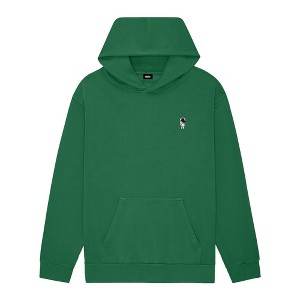 Dalix Astronaut Embroidery Relaxed Hoodie Soft Fleece Sweatshirt Fit Lounge Mens - 1 of 4