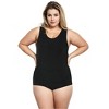 InstantFigure Tank Bodysuit Plus Size Shapewear WB4033C - 2 of 4