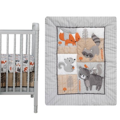 Bedtime Originals Nursery Crib Bedding Set - Acorn 3pc