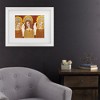 Trademark Fine Art - Medana Gabbard Angels And Sunflowers Matted Framed Art - 2 of 4