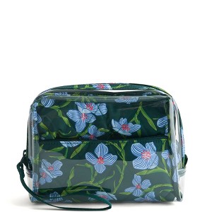 Vera Bradley Women's Outlet Clear 3-Piece Cosmetic Set - 1 of 2