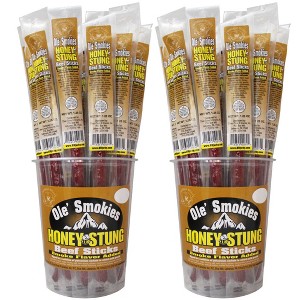 Buffalo Bills 15-ct Honey Stung Ole Smokies (Beef Sticks) - Two 15-ct Tubs - 1 of 4