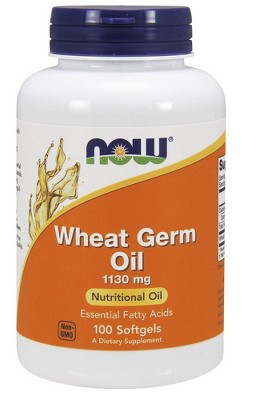 Wheat Germ Oil by Now Foods  -  100 Softgel