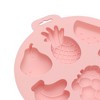 Unique Bargains Candy Mould 6-Cavity Mixed Fruit Shapes Candy Mould Hand Wash 6.46"x6.38"x0.91" 1 Pc - 4 of 4