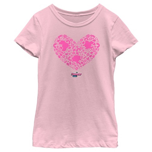 Girl's The Powerpuff Girls Blossom T-shirt - Light Pink - Large : Target