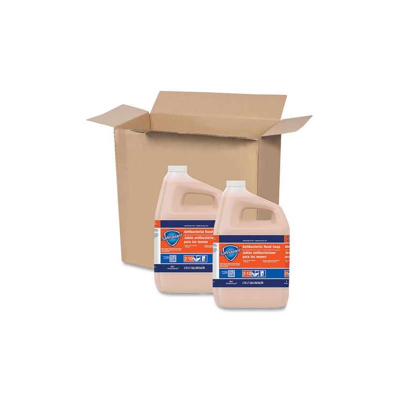 Safeguard Professional Antibacterial Liquid Hand Soap, Light Scent, 1 gal Bottle, 2/Carton, 2 of 8